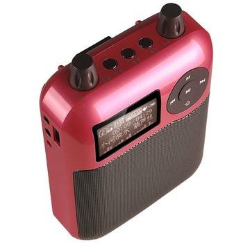 朗琴K600多功能扩音器 烈焰红音箱+移动电源，一机多能的户外好伴侣